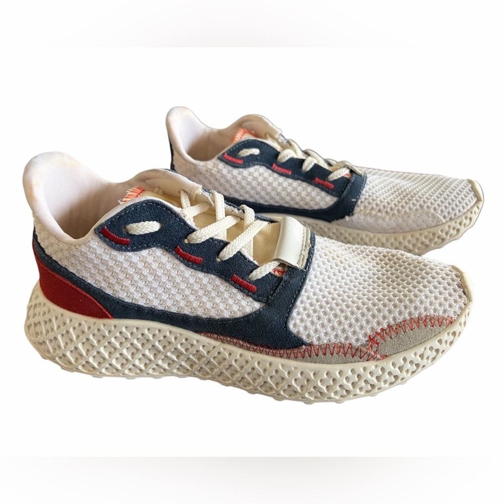 Steve Madden Run Colorblock Leather And Mesh Sneakers Size 7